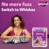 Whiskas Junior Kitten (2-12 Months) Wet Cat Food, Mackeral Flavour, 80 g x 28, 100% Complete & Balanced Nutrition, Supports Healthy Immune System