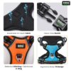 81eMBi7mH-L._SL1500_.jpg BURAQ No Pull Dog Harness For Large, Medium & Small Dogs | Reflective Oxford Vest | Soft Padded Chest Belt | Easy Control | Anti-Choke Dog Belt For Walking & Training,Black
