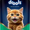 Drools Adult Cat Wet Mousse 80gm | Tuna | Rich in Protein, Promotes Hydration & Easy to Digest | Grain Free, No Artificial Flavours | Packed with Essential Vitamins & Antioxidants