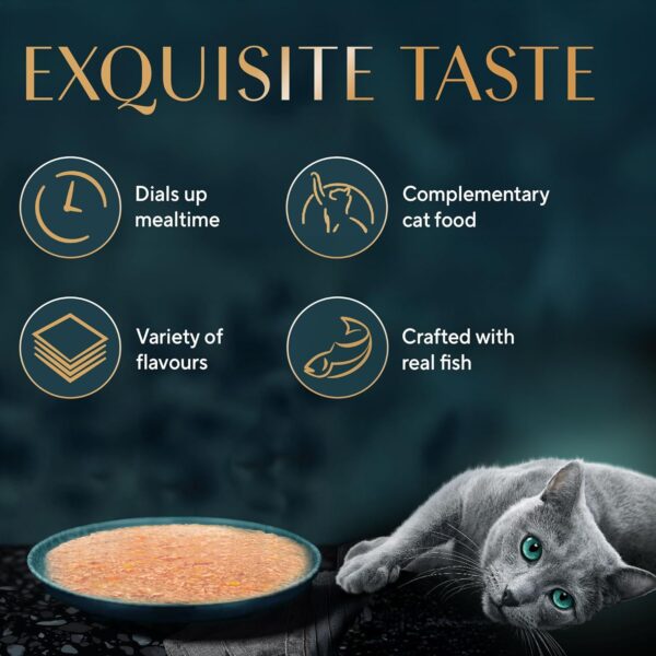 81fp-worfeL._SL1500_.jpg Sheba Fine Premium Adult (1+ Years) Wet Cat Food, Tuna Pumpkin & Carrot in Gravy, 70 g Pouch (Pack of 28), High-Moisture Gravy cat Food for Healthy Hydration
