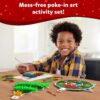 Skillmatics Poke-in Art - Christmas Decor, Mess-Free Art for Kids, DIY Craft Kits, Creative Activity, Fine Motor Skills, Gifts for Ages 4, 5, 6, 7, 8, 9, 10, 11, 12