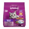 Whiskas Adult (1+ Years) Dry Cat Food, Mackerel Flavour, 480 Whiskas Adult (1+ Years) Dry Cat Food, Mackerel Flavour, 480 g, Contains 41 Essential Nutrients, Complete & Balanced Nutrition for Adult Cats