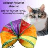 Foodie Puppies Cat Toys Cat Tunnel Pet Tube Collapsible Play Toy Indoor Outdoor Kitty Puppy for Puzzle Exercising Hiding Training Toy | Cats, Kittens, Rabbits, Guinea Pigs & Puppies (Slither Tunnel)