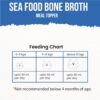 81l3hffxufL._SL1500_.jpg Goofy Tails Sea Food Bone Broth for Cats 1000ml (100ml X 10 Pack), Human Grade, Preservative Free,Gut Friendly Cat Food Topper, Cat Supplements with Natural Collagen