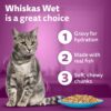 81o23MVSH3L._SL1500_.jpg Whiskas Adult (1+ Years)) Wet Cat Food, Tuna in Jelly, 80 g (Pack of 56), Hydrating Food Made With Real Fish, 100% Complete & Balanced Nutrition for Adult Cat