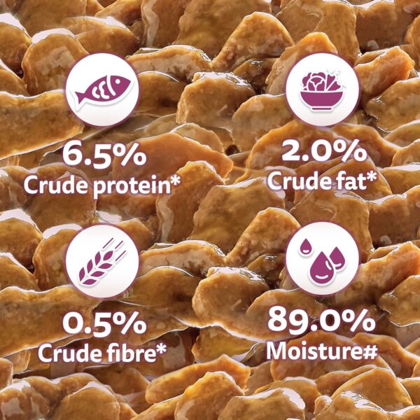 81oG0LEL6nL._SL1500_.jpg Whiskas Junior Kitten (2-12 Months) Wet Cat Food, Chicken in Gravy, 80 g (Pack of 14), Hydrating Food Made With Real Chicken, 100% Complete & Balanced Nutrition for Kittens