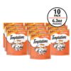 Whiskas Temptations Treats for Cats Mega Bag Tantalizing Turkey Flavor, 6.3 Ounce (Pack of 10)