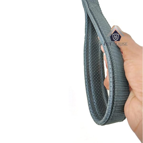 Padded Dog Training Lead Dog Leash 5 Feet Long Leash for Dogs (1" Wide by 5 Ft, Blue Colour)