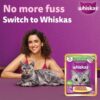 Whiskas Adult (1+ Years) Wet Cat Food, Tuna & White Fish Flavour, 80 g x 28, 100% Complete & Balanced Nutrition, Supports Healthy Immune System