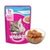 Whiskas Wet Cat Food, Tuna in Jelly for Adult Cats Whiskas Wet Cat Food, Tuna in Jelly for Adult Cats (+1 Year) – 85 g Pouch (Pack of 12)