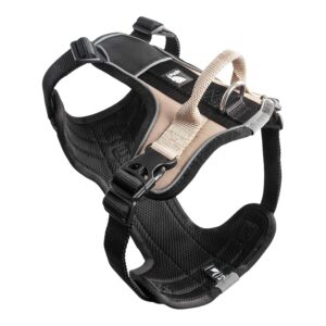 Diggin All-Day Dog Harness - Adjustable, Durable & Reflective Vest Diggin All-Day Dog Harness - Adjustable, Durable & Reflective Vest Harness for Outdoors - High Denier Ripstop Fabric with Industrial Strength Nylon Webbing (Small | Medium, Sand Beige)