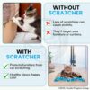Foodie Puppies 2-in-1 Reversible Cat Scratcher Pad with Catnip for Cats & Kittens, (Breaker) | Durable Corrugated Cardboard Cat Scratch Post for Furniture Protection, Play & Rest (44cm x 23.5cm x 8cm)