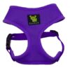 Classic Dog Harness Innovative Mesh No Pull No Choke Design Soft Double Padded Breathable Vest for Eco-Friendly Easy Control Walking Quick Release for Puppies Toy Breeds & Medium Dogs (Med, Purple)