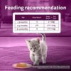 81wTcwWiyYL._SL1500_.jpg Whiskas Junior Kitten (2-12 Months) Wet Cat Food, Chicken with Salmon in Jelly, 80 g x 28, Hydrating Food Made with Real Fish, 100% Complete & Balanced Nutrition for Kittens