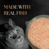 81zh7Ve2hGL._SL1500_.jpg Sheba Fine Premium Adult (1+ Years) Wet Cat Food, Chicken with Tuna in Gravy, 70 g Pouch (Pack of 28), High-Moisture Gravy cat Food for Healthy Hydration