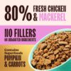 91TPR6Tll1L._SL1500_.jpg Kennel Kitchen Air Dried Cat Food | 1 Kg | Chicken & Mackerel Recipe | Premium Dry Cat Food for All Life Stages | No Artificial Flavours, Preservatives & Colours