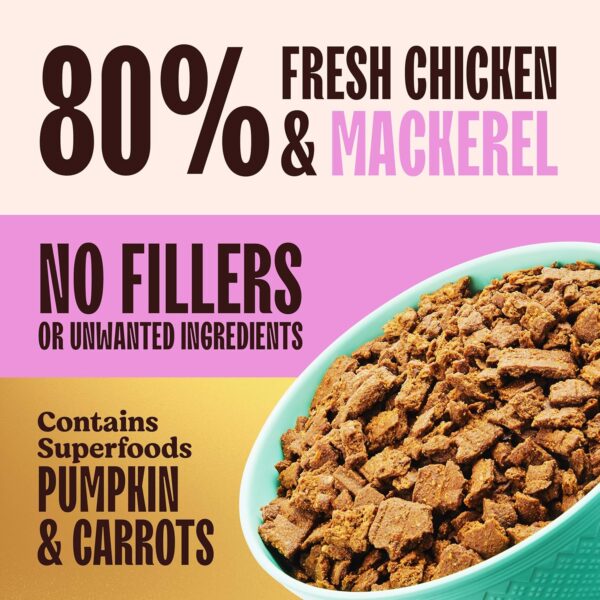 91TPR6Tll1L._SL1500_.jpg Kennel Kitchen Air Dried Cat Food | 1 Kg | Chicken & Mackerel Recipe | Premium Dry Cat Food for All Life Stages | No Artificial Flavours, Preservatives & Colours