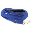 Padded Dog Training Lead Dog Leash 5 Feet Long Leash for Dogs (1" Wide by 5 Ft, Blue Colour)