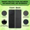 MAK7 Cat Litter Mat | Double Layer Honeycomb Design |Waterproof EVA Material | Cat Litterr Trapping & Easy Clean, Non-Slip Mat for Litter Box | Cats Litters Pad | Cat Products | SIZE 60CMX 45CM|