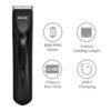 Wahl Zero Pro Trimmer™, 6,000 RPM Rotary Motor, 2 hours Run Time, 4.5mm Cutting Length with Detacable Blade for Easy Cleaning, comes with USB-C charging.