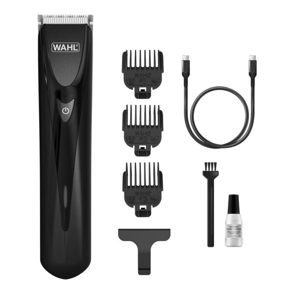 Wahl Zero Pro Trimmer™, 6,000 RPM Rotary Motor, 2 hours Run Time, 4.5mm Cutting Length with Detacable Blade for Easy Cleaning, comes with USB-C charging.