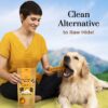 6114CYWmz-L._SL1000_.jpg Dogsee Himalayan Yak Milk Dog Chews with Turmeric (Large - 1 Chew) - 130g | Help Alleviate Joint Pain | No Rawhide | Calming Dental Chews for Dogs