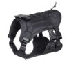 FYA Tactical Dog Harness for Medium Large Dogs No Pull, FYA Tactical Dog Harness for Medium Large Dogs No Pull, Military Dog Harness with Handle,Service Dog Vest, Adjustable Pet Harness for Training Hunting Walking
