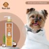 61DTaZ6ve3L._SL1100_.jpg Dogsee Veda Coconut Dog Shampoo 400 ml | Shed Control & Hair Fall Reduction | Ayurvedic, Sulfate-Free & Paraben-Free | Moisturizing & Anti-Fungal | Safe for, Pomeranian, Golden Retriever, Puppies