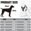 Dog Harness Dog Body Belt Vest for Large Medium Small Dogs with Safety Reflective No Pull Adjustable Military Style Dog Vest Training Harness(Blue, X-Large)