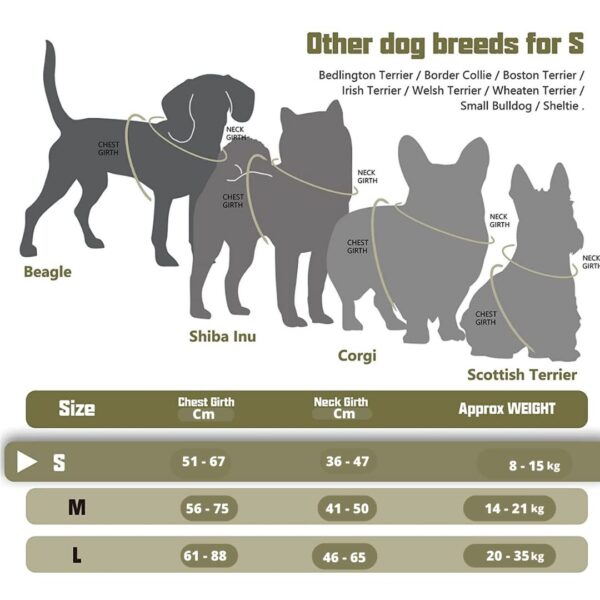 61owrCf1fxL._SL1080_.jpg Tactical Dog Harness for Small, Medium, Large Dogs (Small, Black)