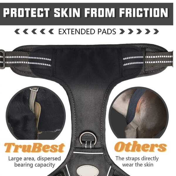 71FI5qMpwCL._SL1080_.jpg Tactical Dog Harness for Small, Medium, Large Dogs (Small, Black)