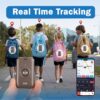 Acumen Track GF-06 Mini Wireless GPS Tracker for Kids, Car & Bike | Real-Time Tracking, Voice Monitoring, SOS Button, Geo-Fence, 850 mAh Battery | iOS & Android App, 1-Year Warranty
