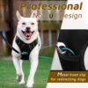 71OEgHL8QLL._SL1500_.jpg Doggo Bite Premium Reflective Dog Vest Harness| Soft Breathable| Padded Handle| Adjustable Straps & Luxury Buckle| No-Choke with Free Designer Leash-19mm| Chest (22-28inch) All Small Breeds 4-13Kg