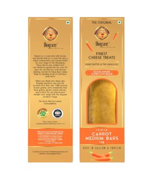 Dogsee Chew Singles Carrot Bars- 70g