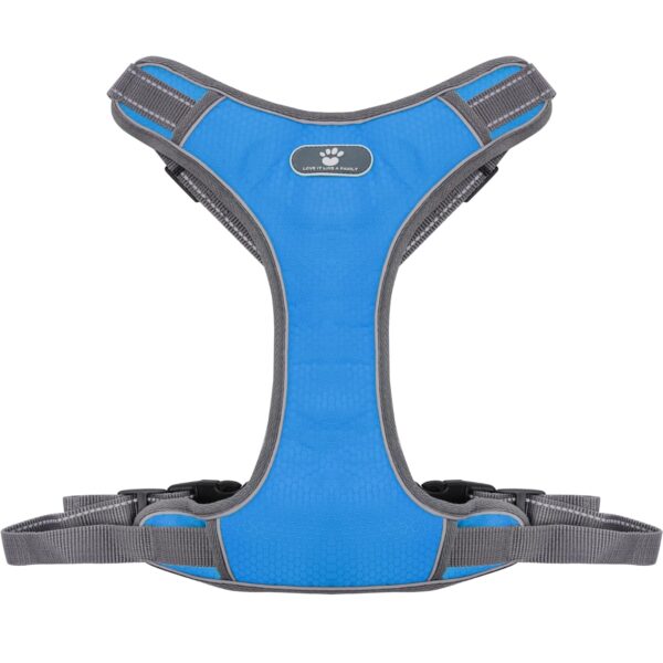 Wooflix Dog Harness for Medium Dogs – Strong & Durable Dog Harness with Secure Fit, Quick-Release Buckle & Reflective Strap Thread – Suitable for Medium Size Dogs up to 30 Kgs