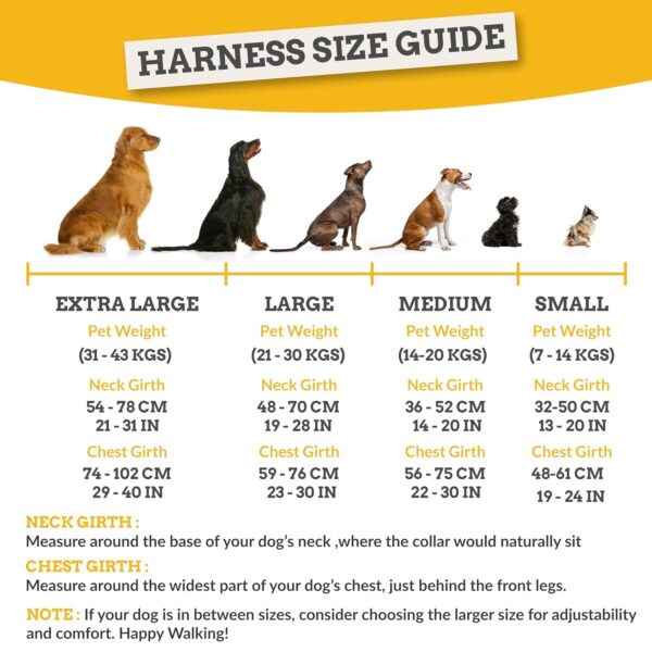 810p3EWbUDL._SL1500_.jpg 'Moo-ve Over' Reflective No-Pull Dog Vest Harness for Large Dogs (21-30 kg) | Secure Lock-Unlock, Adjustable fit, Dual Leash Hook, Soft & Padded Harness for All Breed Dog | Chest: 23–30"
