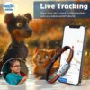 Acumen Track Pet Tracker Wireless GPS Tracker for Dog with Voice Monitoring, GeoFence, Inbuilt Battery 800 Mah Mini GPS Device with one Year Replacement Warranty, Water Resistance GPS Tracker
