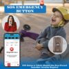 Acumen Track GF-06 Mini Wireless GPS Tracker for Kids, Car & Bike | Real-Time Tracking, Voice Monitoring, SOS Button, Geo-Fence, 850 mAh Battery | iOS & Android App, 1-Year Warranty