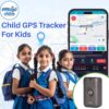 Acumen Track GF-06 Mini Wireless GPS Tracker for Kids, Car & Bike | Real-Time Tracking, Voice Monitoring, SOS Button, Geo-Fence, 850 mAh Battery | iOS & Android App, 1-Year Warranty