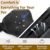 81xbnMOC9L._SL1500_.jpg Doggo Bite Premium Reflective Dog Vest Harness| Soft Breathable| Padded Handle| Adjustable Straps & Luxury Buckle| No-Choke with Free Designer Leash-19mm| Chest (22-28inch) All Small Breeds 4-13Kg