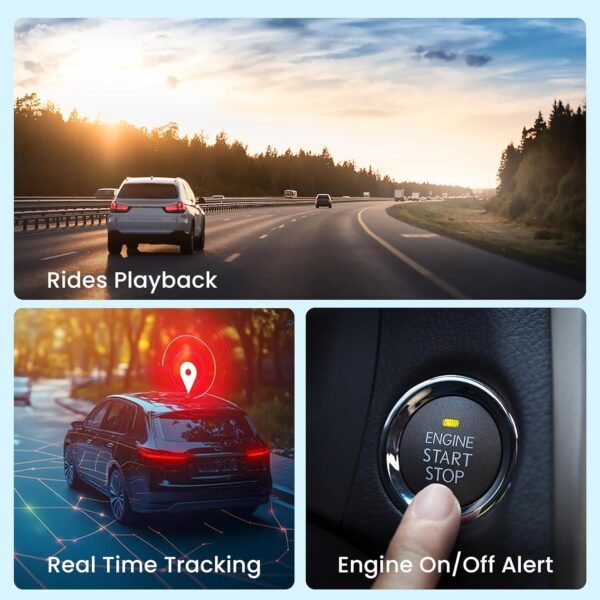 Acumen Track UC 900 (Remote Engine Lock) - Wired Hidden GPS Tracker with Real-Time Location Tracking,15+ Advanced Features for Car, Bike, Truck, and Bus – 1 Year Free Premium App Subscription